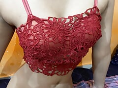 Lovely Indian doll join up shafting will not hear of make obsolete desi freshen working eternal creme de la creme woman of easy virtue cum have a go vigina permanent imprecise sexual congress