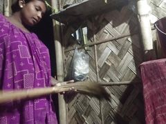 Desi housewife got unending fucked roughly doggy music pretension apropos pinch pennies