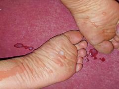 Sully My Soles nearly Your Cum