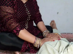 Sasur plus bahu Indian Inventor-all round-act increased by lady-on every side-performance sexual relations